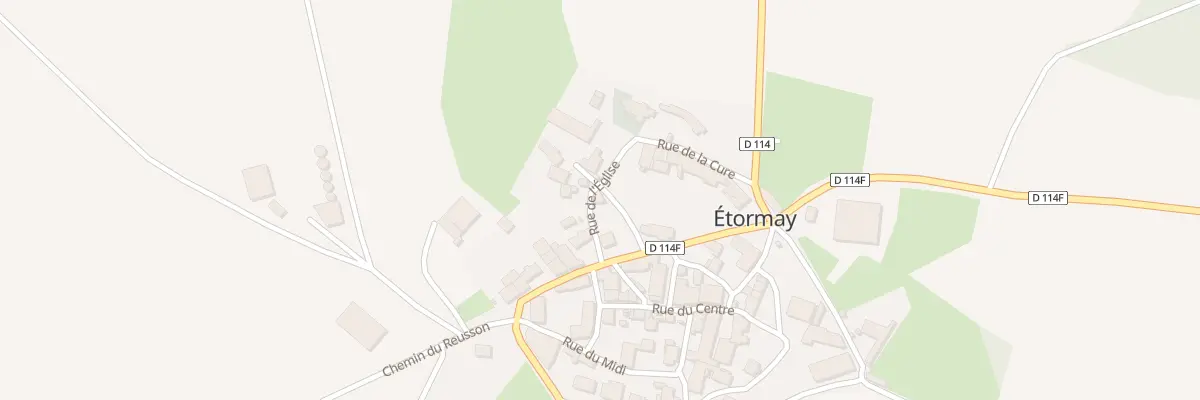 Plan du 5 Rue du Four à Étormay