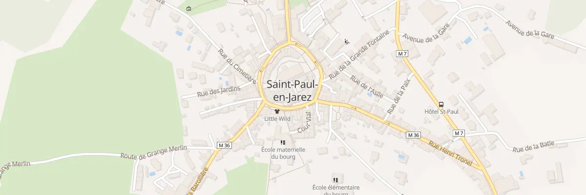 Plan du 31 Rue de la République à Saint-Paul-en-Jarez