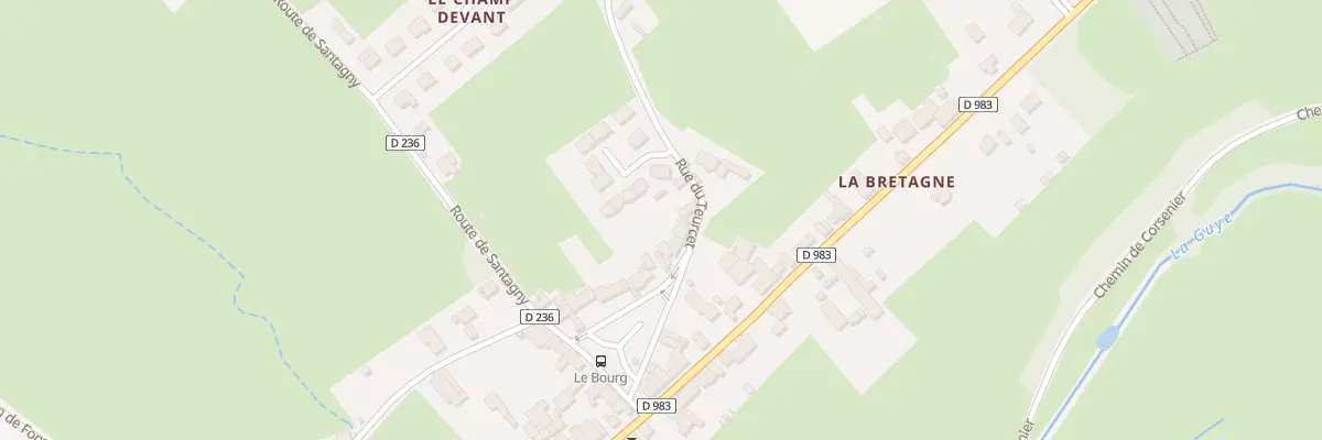Plan du 3 Rue du Teurcet à Genouilly
