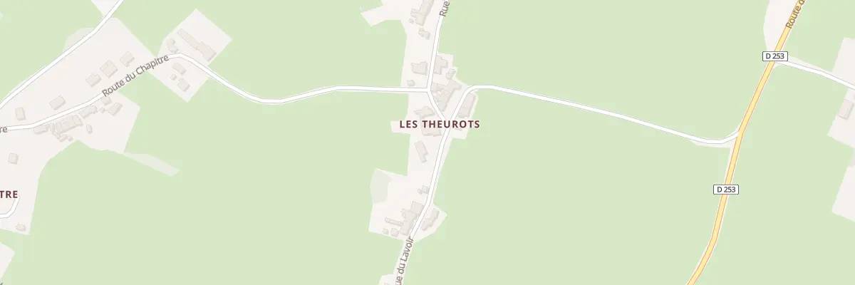 Plan du 571 Rue du Lavoir à Perreuil