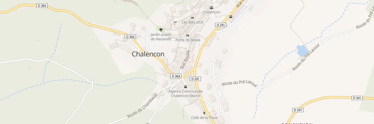 Plan du 5199 Le Village à Chalencon