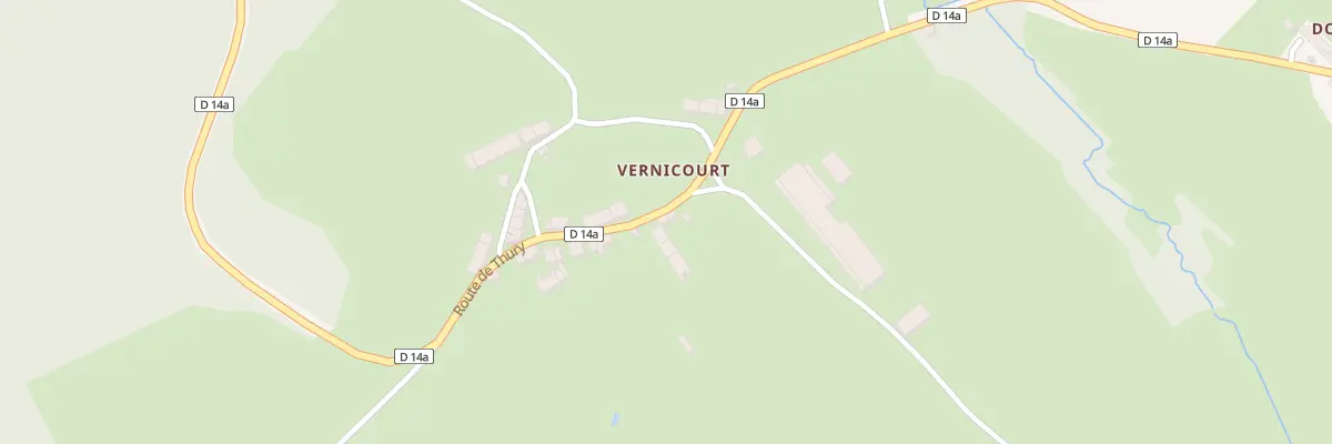 Plan du 3 Rte de Thury à Molinot