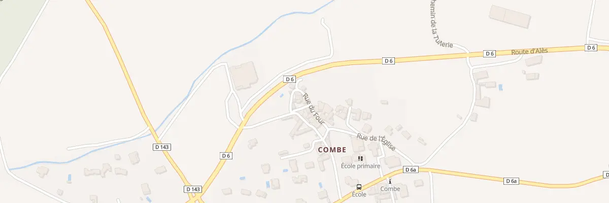 Plan du 5137A Combe à Sabran