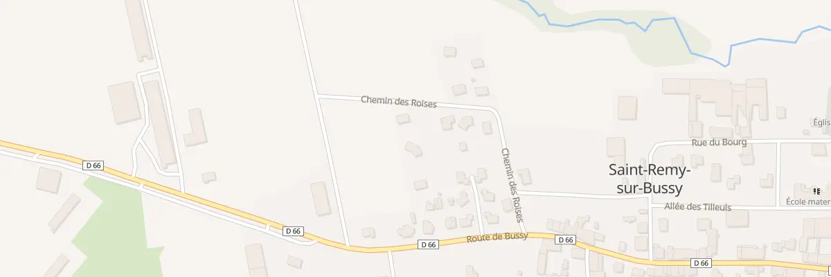 Plan du 11 Chem des Roises à Saint-Remy-sur-Bussy