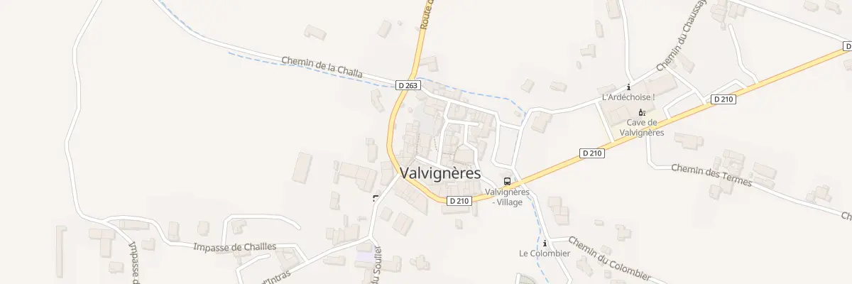 Plan du 3 Pl de la Fontaine à Valvignères