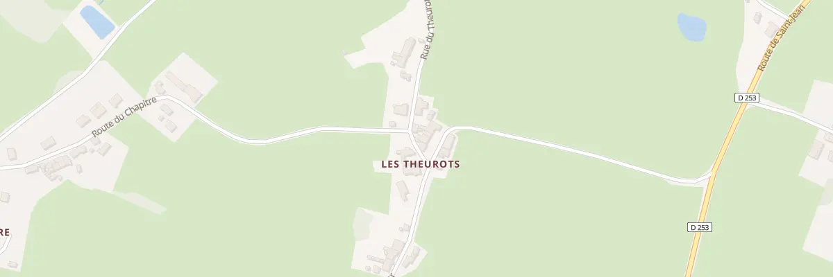 Plan du 2 Rue du Theurot à Perreuil