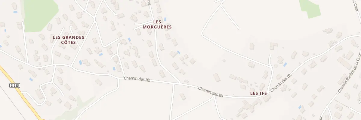 Plan du 6 Che des Morguères à Val d’Oingt