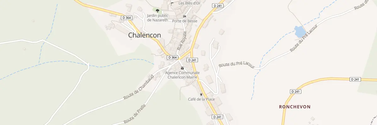 Plan du 5212 Le Village à Chalencon