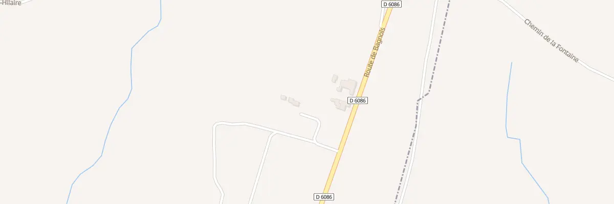Plan du 5617 N 86 à Castillon-du-Gard