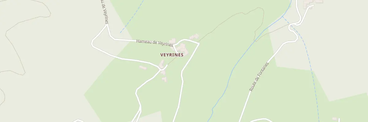 Plan du 500 Ham de Veyrines à Saint-Symphorien-de-Mahun