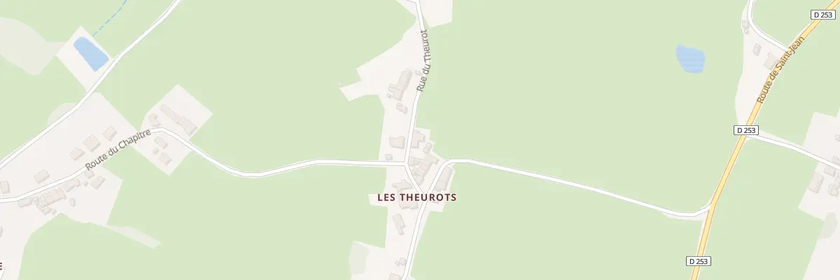 Plan du 24 Rue du Theurot à Perreuil