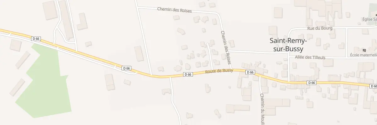 Plan du 4 Rte de Bussy à Saint-Remy-sur-Bussy