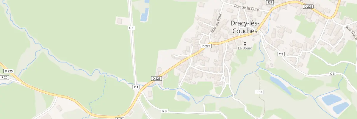 Plan du 5100 Le Bourg à Dracy-lès-Couches