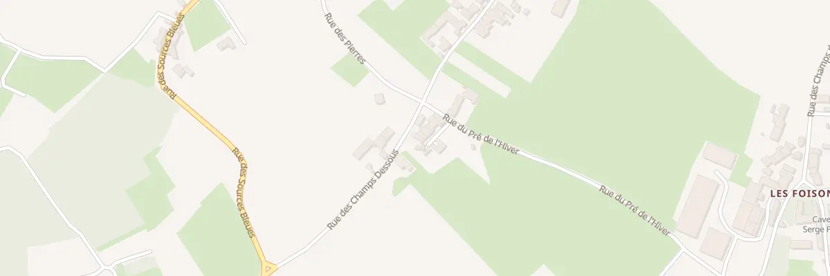 Plan du 5521 Origny à Couches