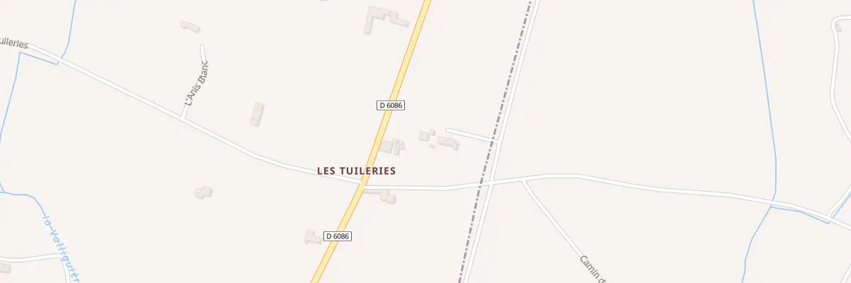 Plan du 5380 N 86 à Castillon-du-Gard