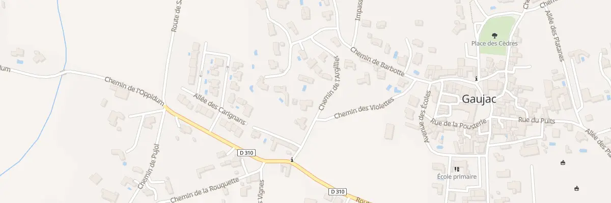 Plan du 5263 Grand Treillas à Gaujac