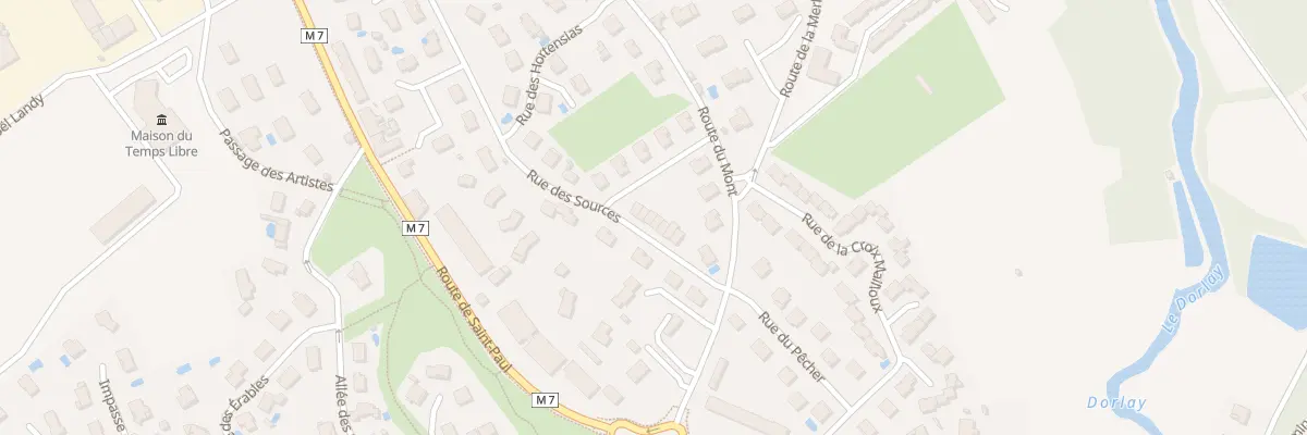 Plan du 12 Rue des Sources à Saint-Paul-en-Jarez