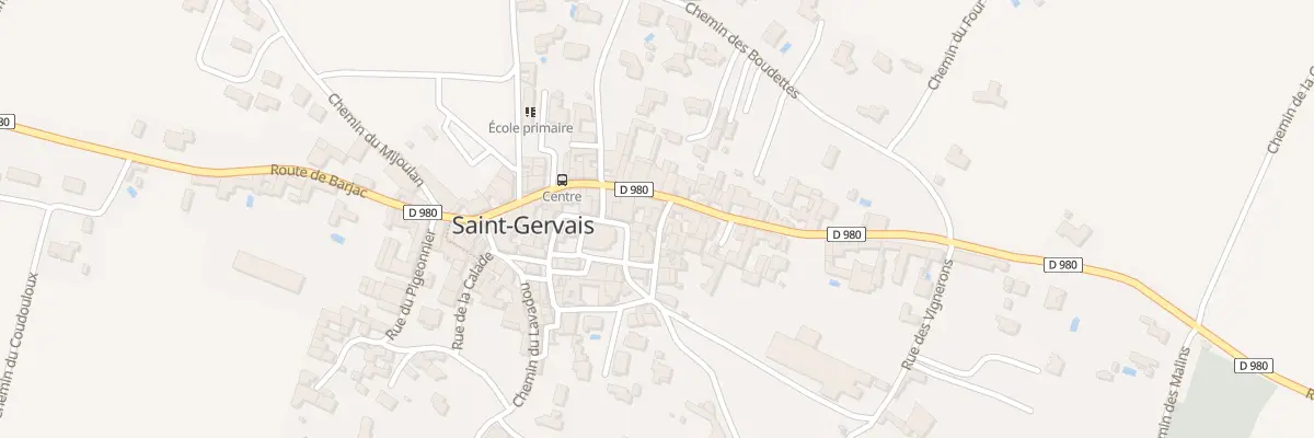 Plan du 5080 Rue du Presbytère à Saint-Gervais