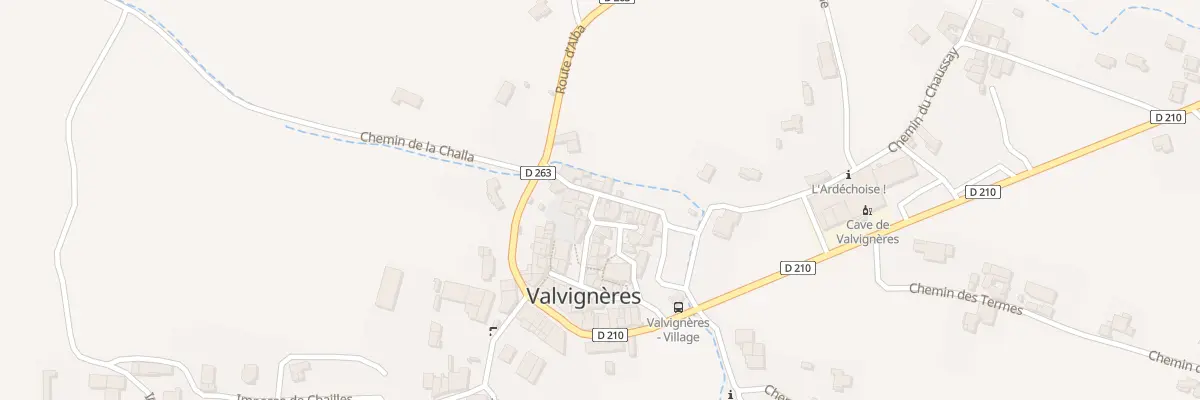 Plan du 60 Le Village à Valvignères
