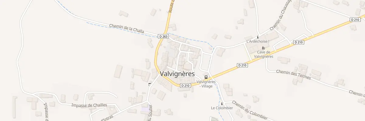 Plan du 4 Pl de la Fontaine à Valvignères