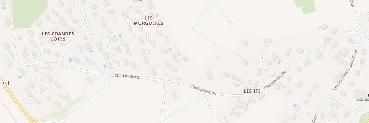 Plan du 4 Che des Morguères à Val d’Oingt