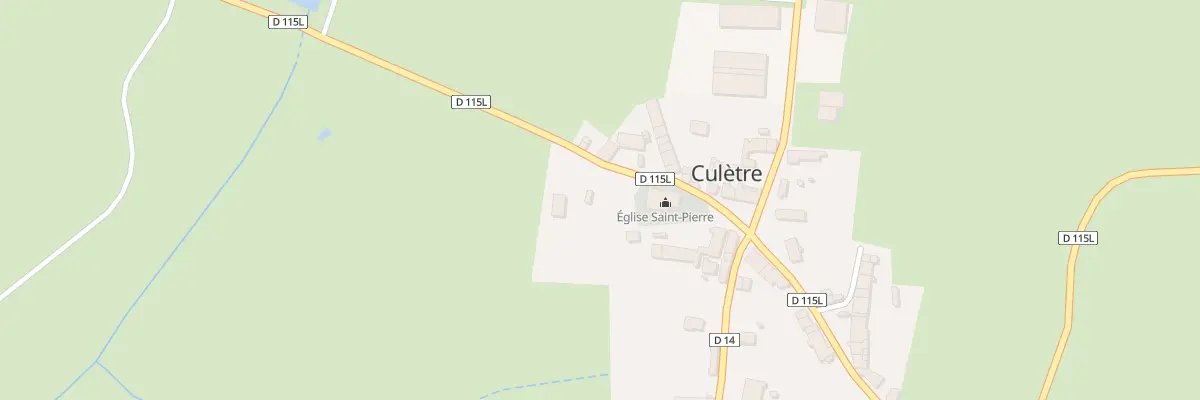 Plan du 3 Rue du Pont à Culètre