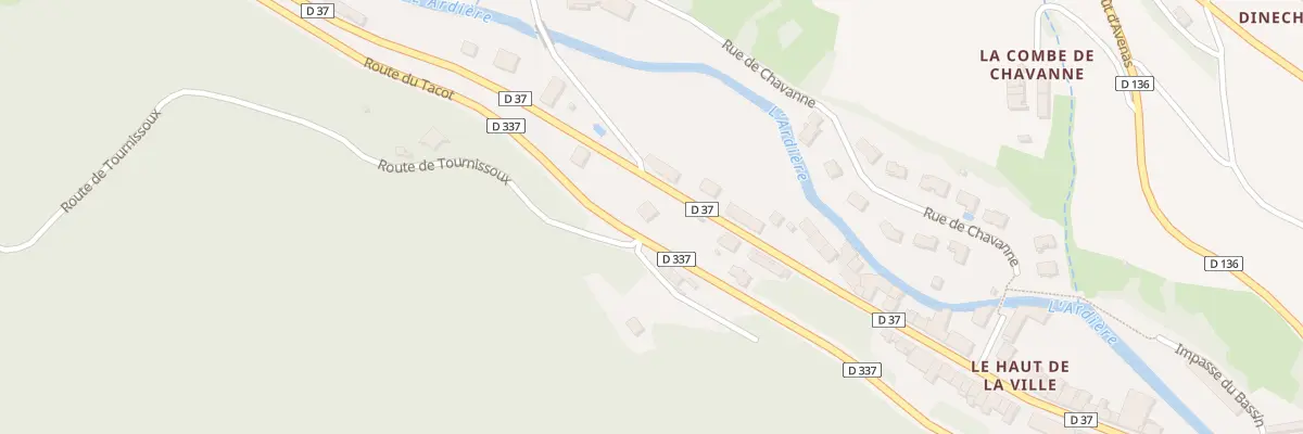 Plan du 532 Rue des Écharmeaux à Beaujeu