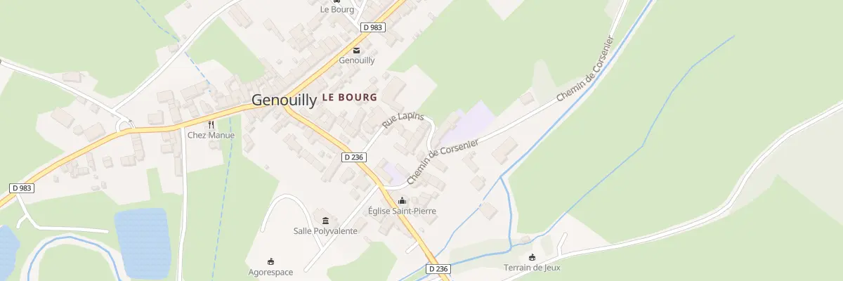 Plan du 10 Rue Lapin à Genouilly