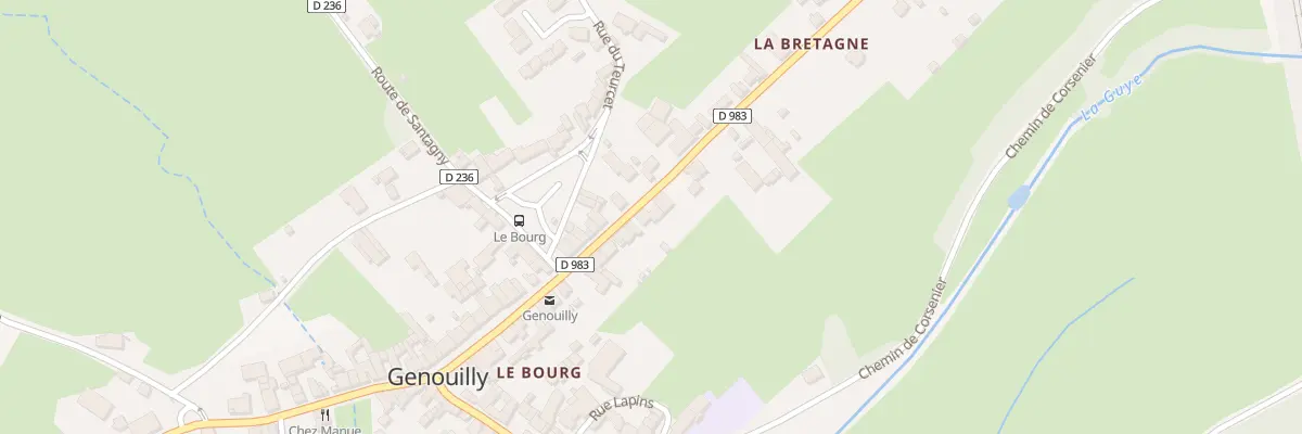 Plan du 12 La Bretagne à Genouilly