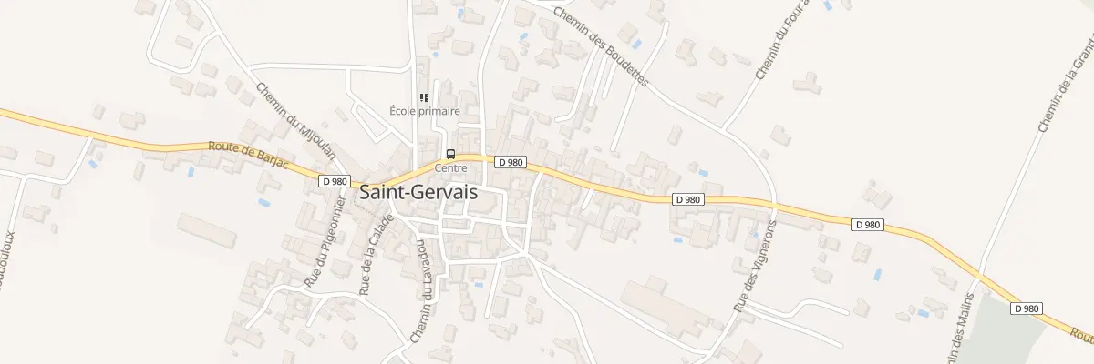 Plan du 5235 Rue du Presbytère à Saint-Gervais