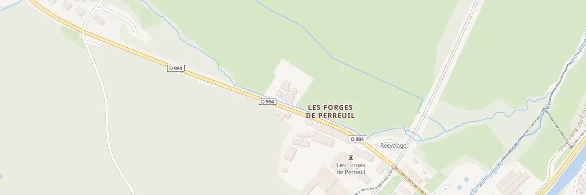 Plan du 143 Rte Departementale 984 à Cheilly-lès-Maranges