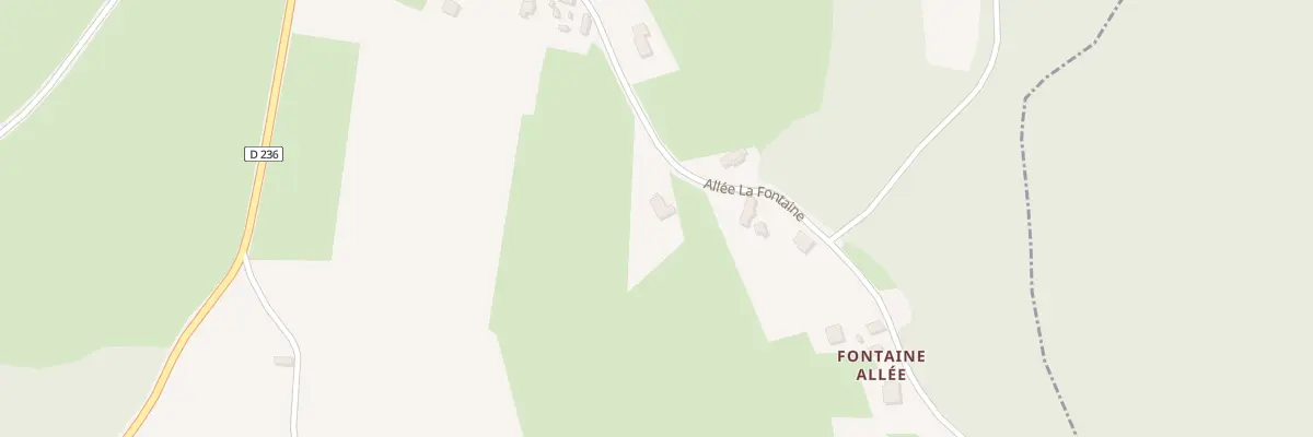 Plan du 380 Imp du Frombeau Fontaine allée à Saint-Privé