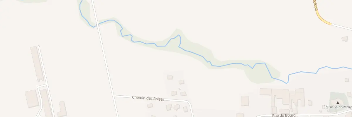 Plan du 5002 Chem des Roises à Saint-Remy-sur-Bussy
