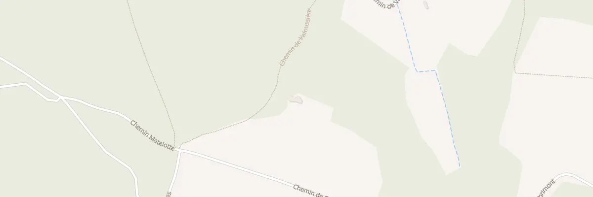 Plan du 5021 Che de Valoussière à Carsan