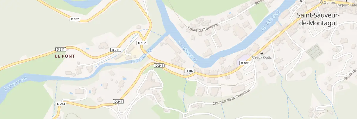 Plan du 5204 Saint Sauveur à Saint-Sauveur-de-Montagut