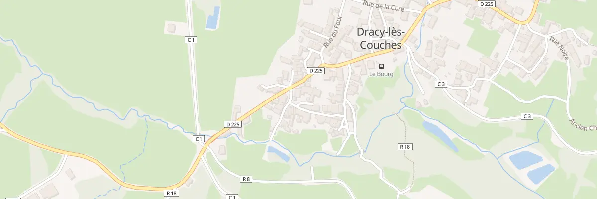 Plan du 5018A Le Bourg à Dracy-lès-Couches