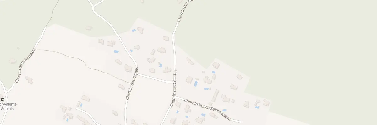 Plan du 30 Che des Célettes à Saint-Gervais