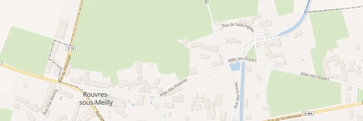Plan du 37 All des Platanes à Rouvres-sous-Meilly