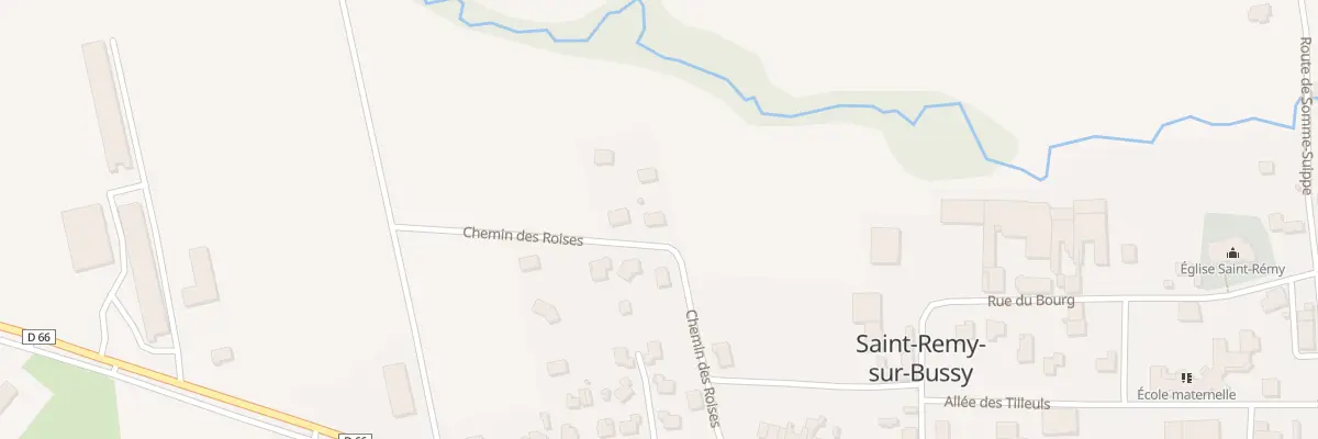 Plan du 5000 La Folie à Saint-Remy-sur-Bussy