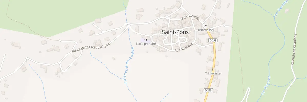 Plan du 35 Rue Vallat à Saint-Pons