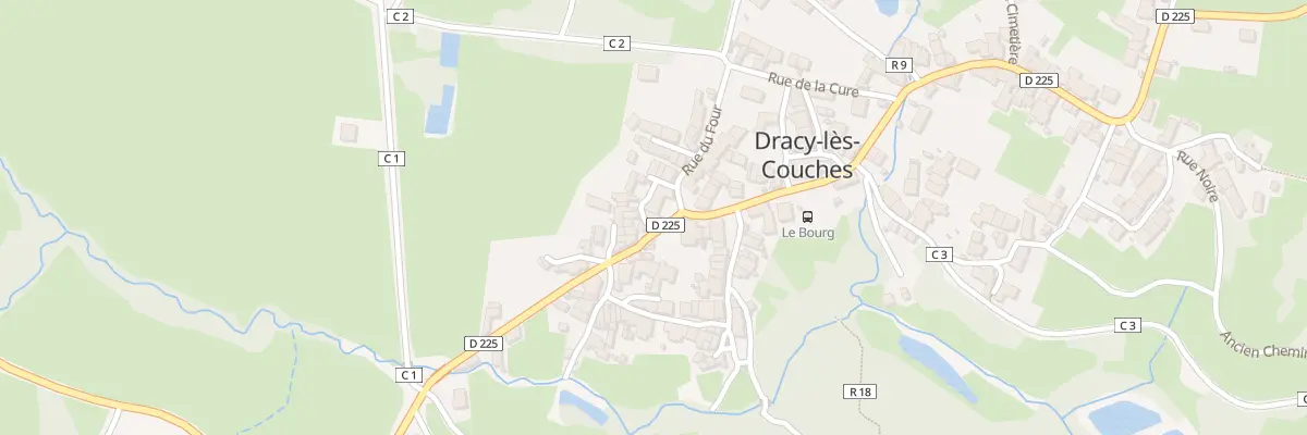 Plan du 5107 Le Bourg à Dracy-lès-Couches