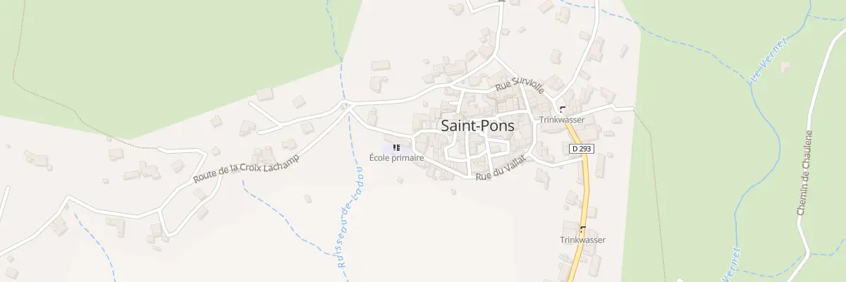 Plan du 7 Rue Blavias à Saint-Pons