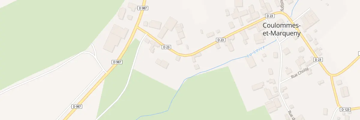 Plan du 12 Rue de la Garenne à Coulommes-et-Marqueny