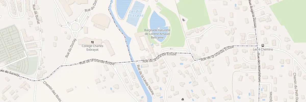 Plan du 9 Rue de la Grande Ecluse à Lorette