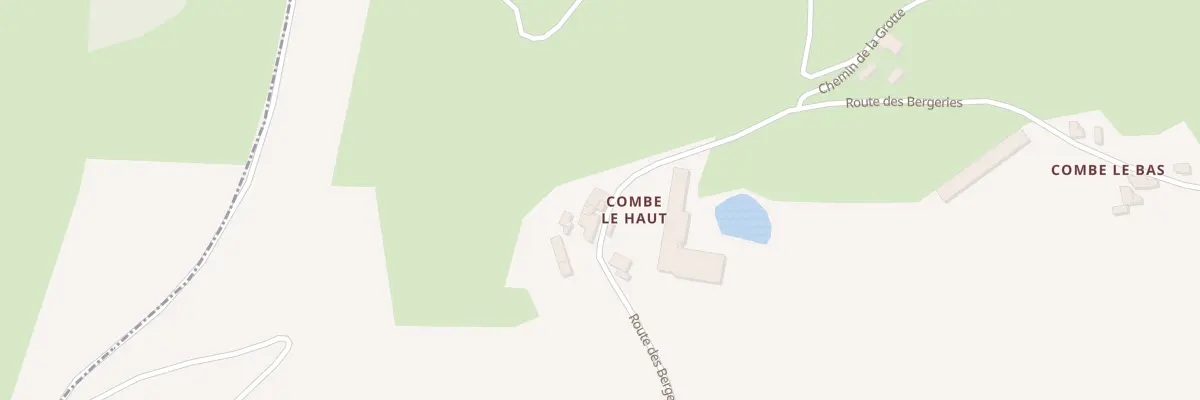 Plan du 5134 Combe Le Haut à La Terrasse-sur-Dorlay