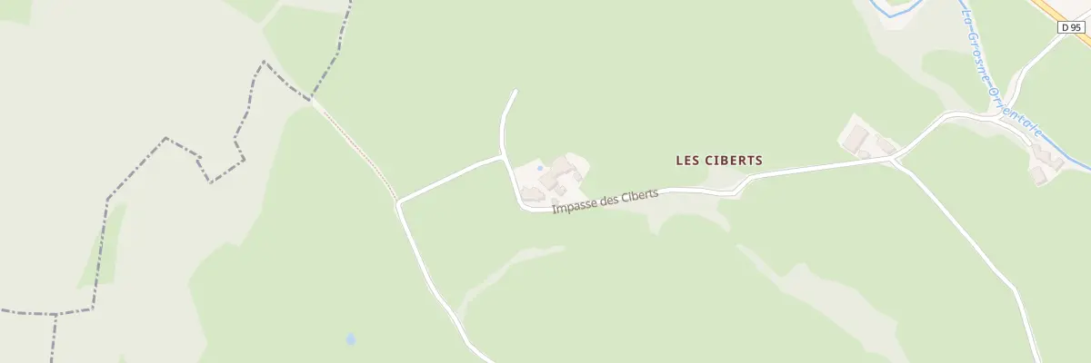 Plan du 5217 Les Ciberts à Saint-Léger-sous-la-Bussière