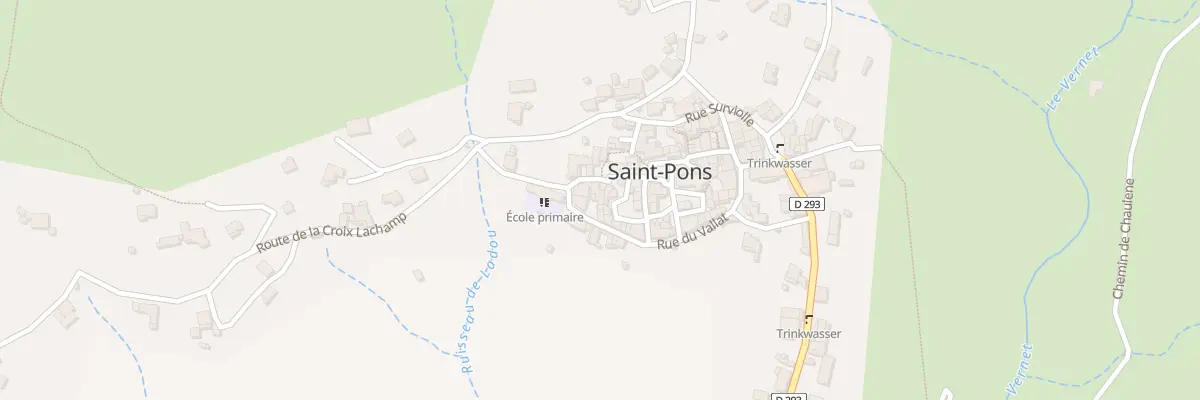 Plan du 5 Rue Blavias à Saint-Pons
