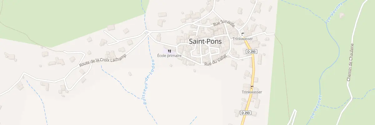 Plan du 5219 Saint Pons à Saint-Pons