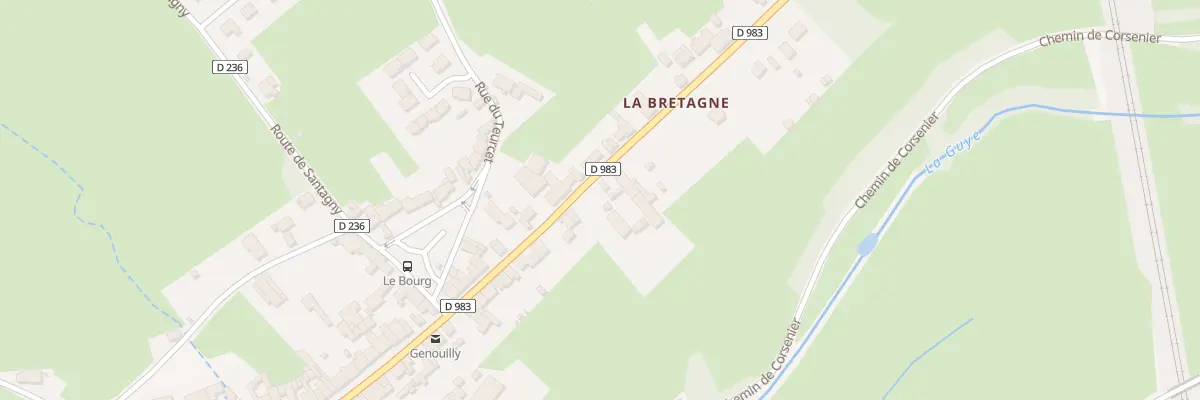 Plan du 20 La Bretagne à Genouilly