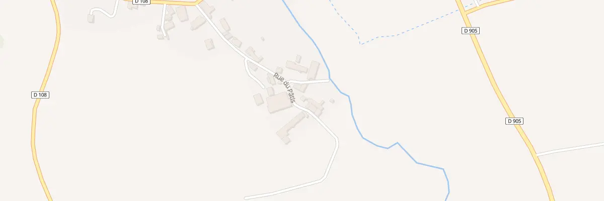 Plan du 13 Rue du Pâtis à Uncey-le-Franc